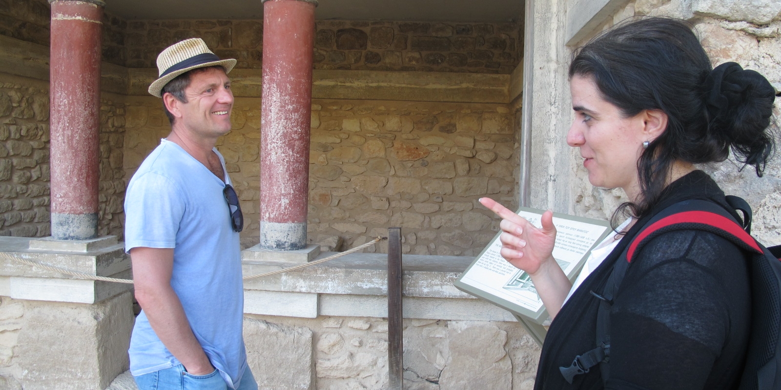 Eric and Katarina in Knossos